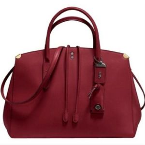 SOLD- Coach Cooper Carryall in Burgundy